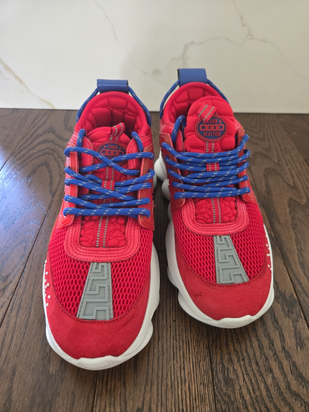 Versace Chain Reaction Red Size 43 US- 10